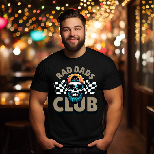 Bad Ass Dads Club Father's Day Graphic Tee