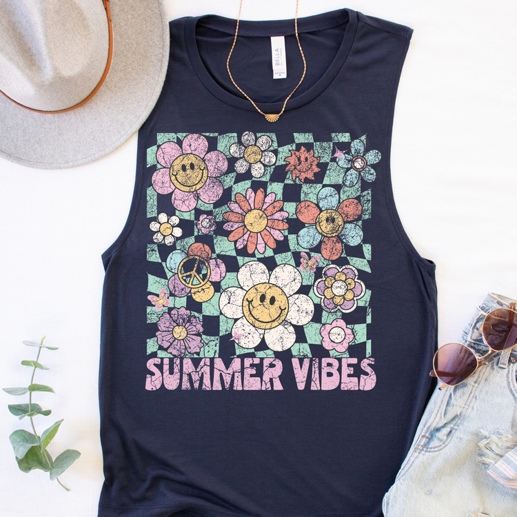 Summer Vibes Summer Tank Top