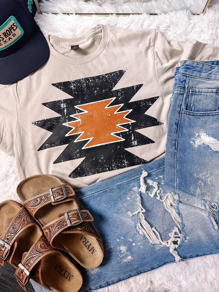 Western Aztec Graphic Tee