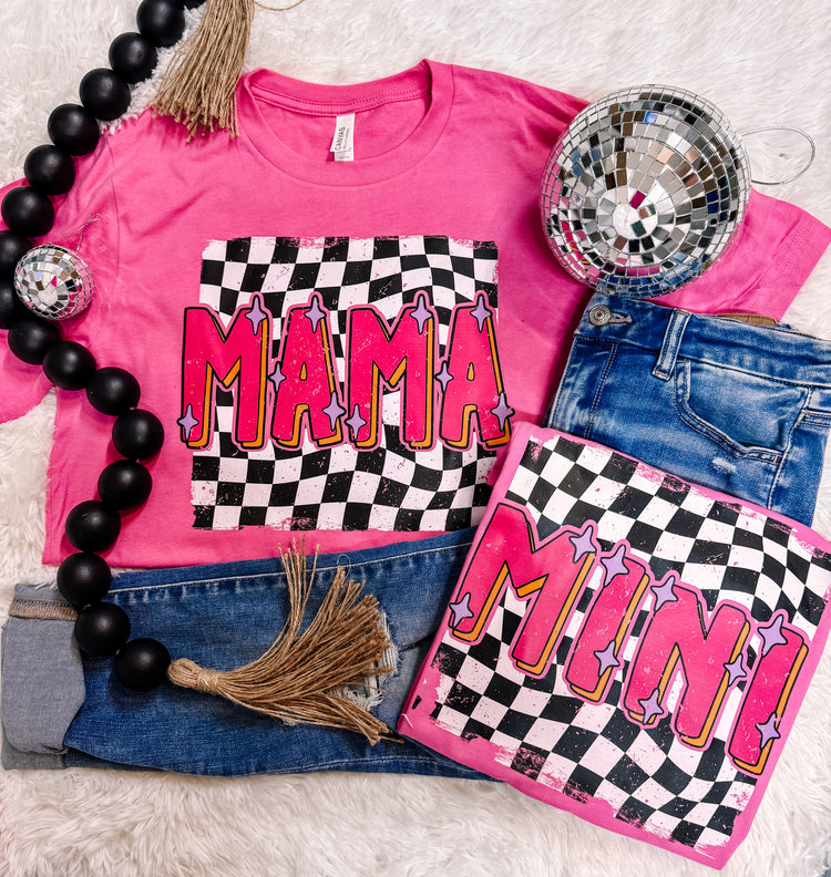 Retro Sparkle Mama Graphic Tee