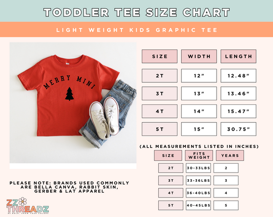 Tinsel Toys And Tantrums Christmas Kids Graphic Tee