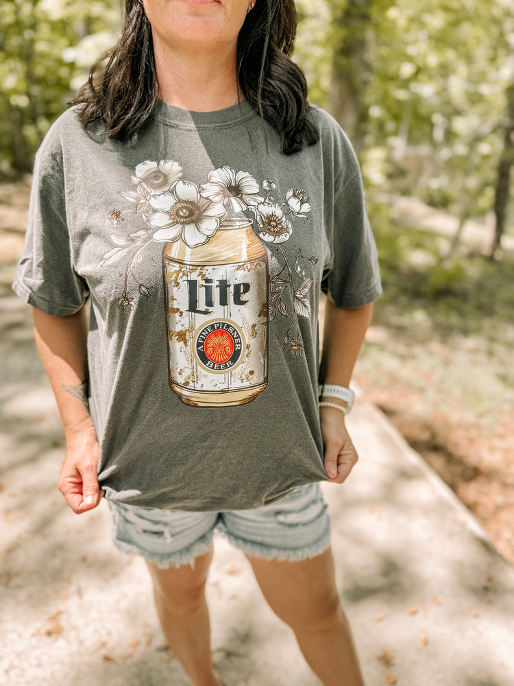 Miller Lite Comfort Colors Graphic Tee