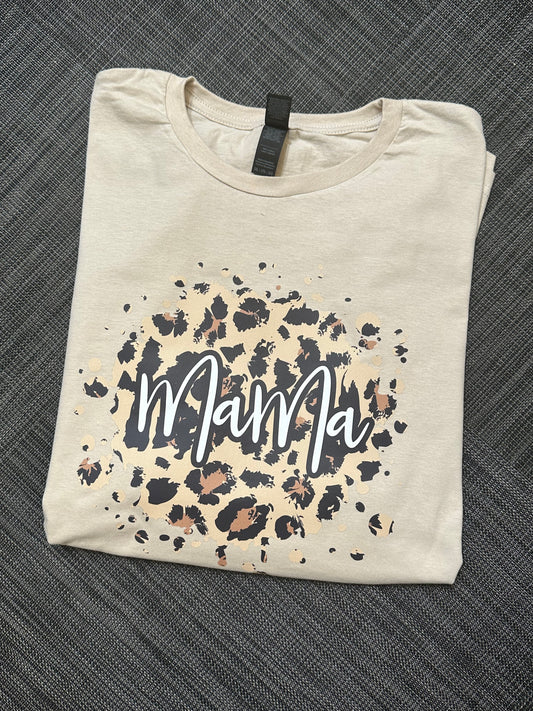 Leopard Mama Graphic Tee