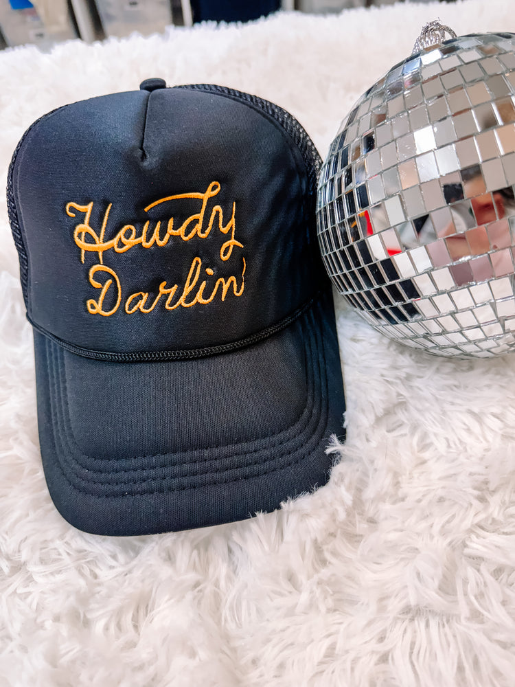 Howdy Darlin' Embroidered Trucker Hat