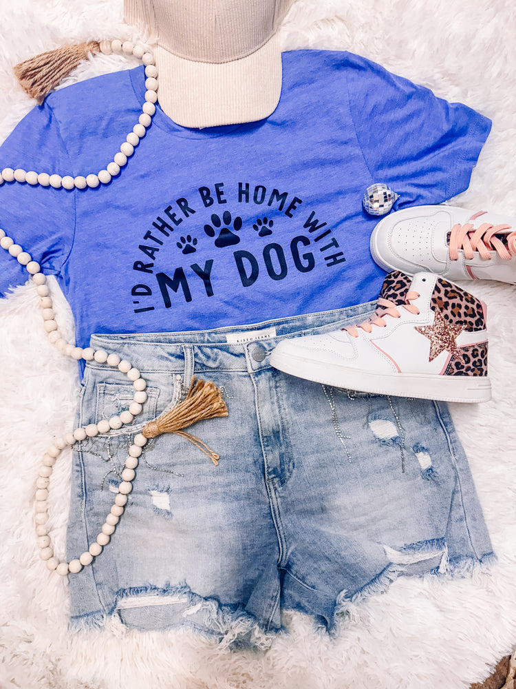 I'd Rather be home with my Dog Graphic Tee