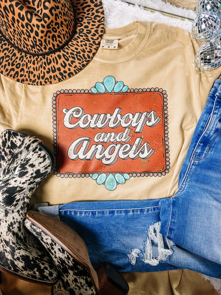 Cowboys & Angels Graphic Tee