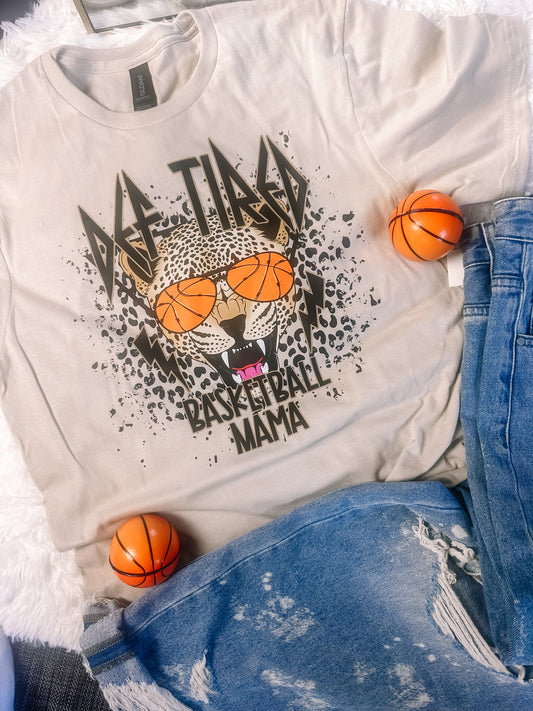 Def Tired Basketball Mama Graphic Tee