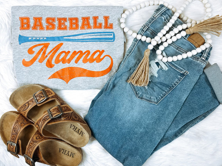 Baseball Mama Graphic Tee