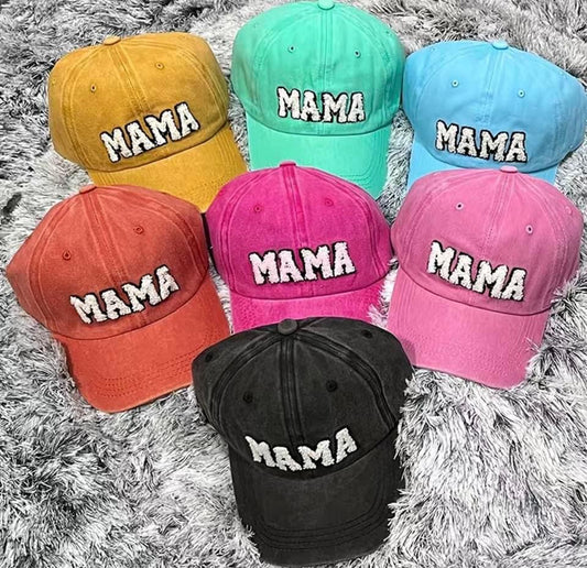 Mama Chenille Patch Ballcap/Hat