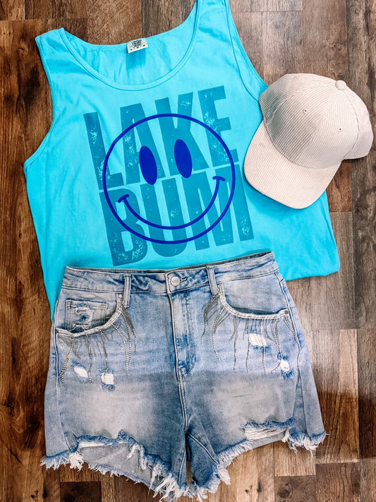 Lake Bum Comfort Colors Tank Top