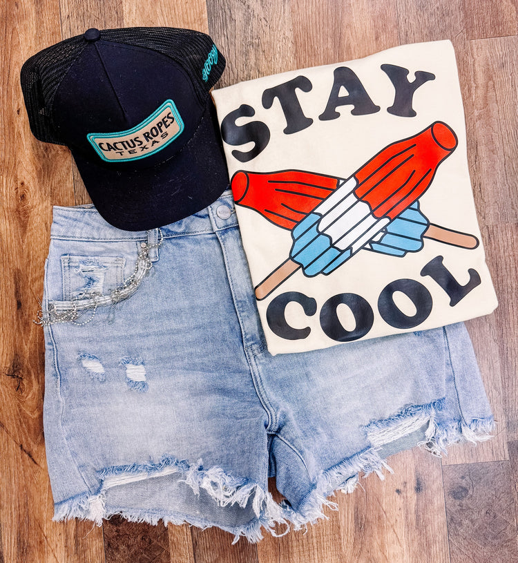 Stay Cool Comfort Colors Graphic Tee