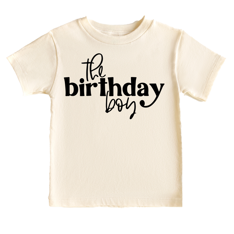 The Birthday Boy Minimalist Birthday White & Cream Options