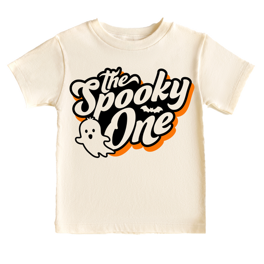 The Spooky One Halloween Themed Birthday White & Cream Options