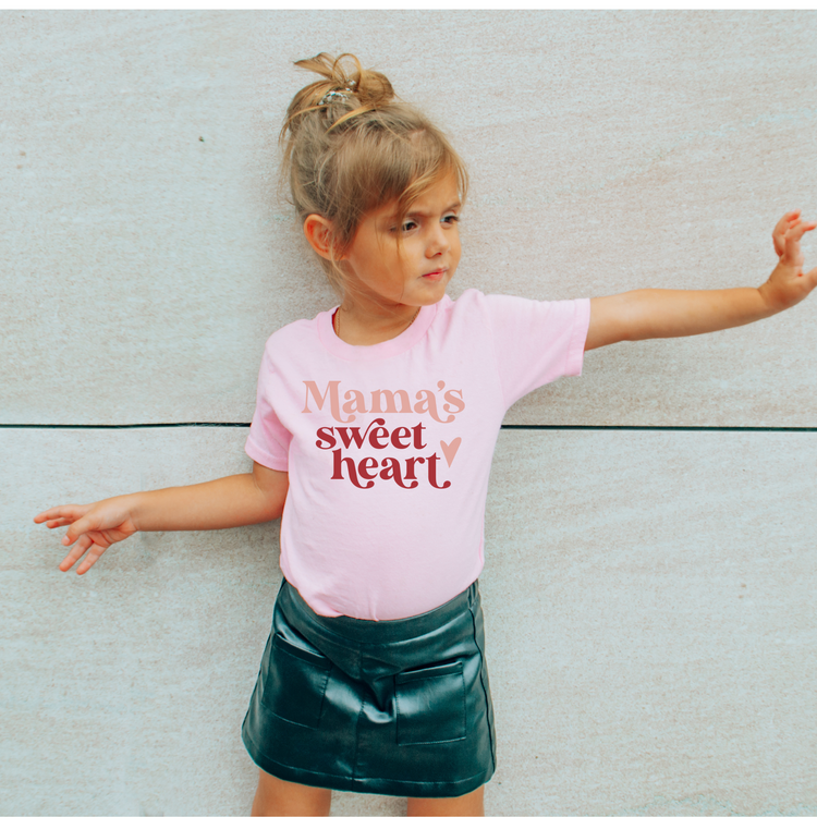 Mama's Sweet Heart Valentine's Day Graphic Tee