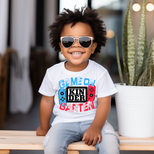 Game On Kindergarten Graphic Tee