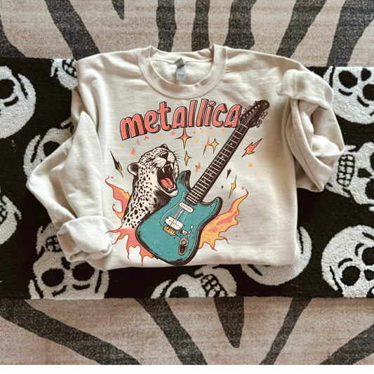 Metal 2 Guitar Sweatshirt