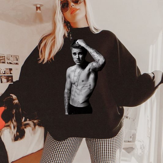 Justin Half Toned Silhouette Sweatshirt