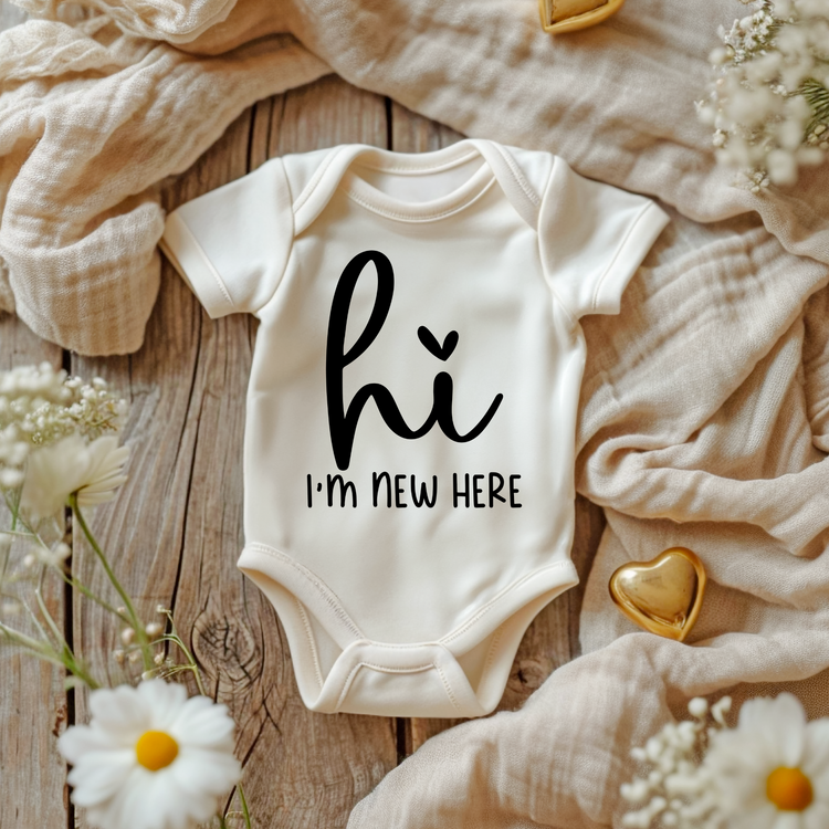 HI I'm New Here Onesie®