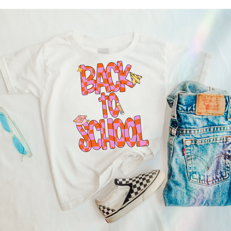 Back to School Preppy Kids Graphic Tee