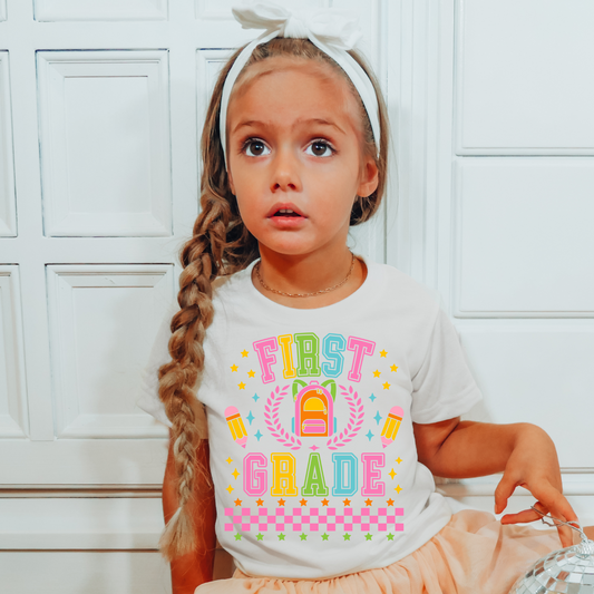 First Grade Kids Graphic Tee