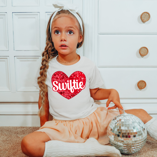 Faux Sequin S Valentine's Day Graphic Tee