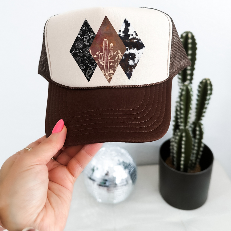 Western Trio Otto Trucker Hat