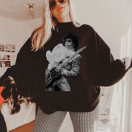 Prince Half Toned Silhouette Sweatshirt