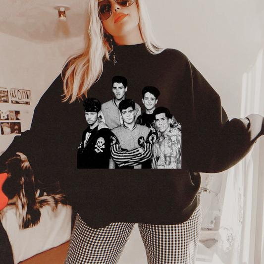 NKOTB Half Toned Silhouette Sweatshirt