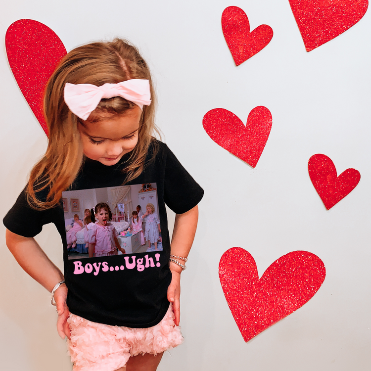 Boys, ugh Valentine's Day Graphic Tee