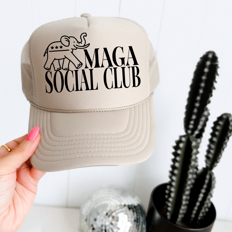 MAGA Social Club Otto Trucker Hat