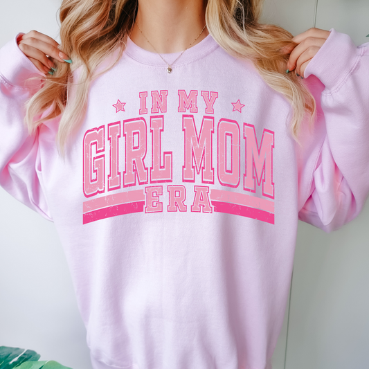 In my Girl Mom Era Sweatshirt