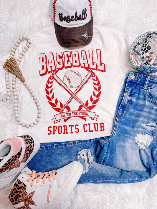 Baseball Sports Club Graphic Tee