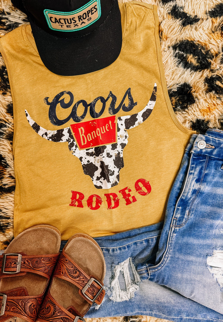 Coors Rodeo Western Tank Top