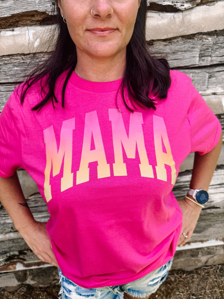 Ombre' Summer Mama Graphic Tee